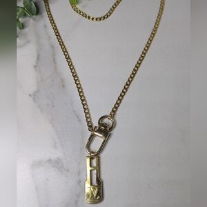 Louis Vuitton LV Zipper Charm Necklace
